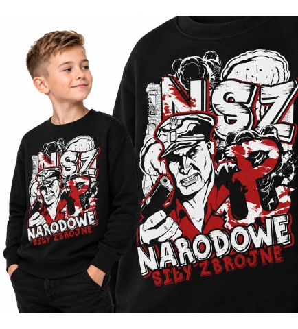 BLUZA DZIECIĘCA PATRIOTYCZNA NSZ